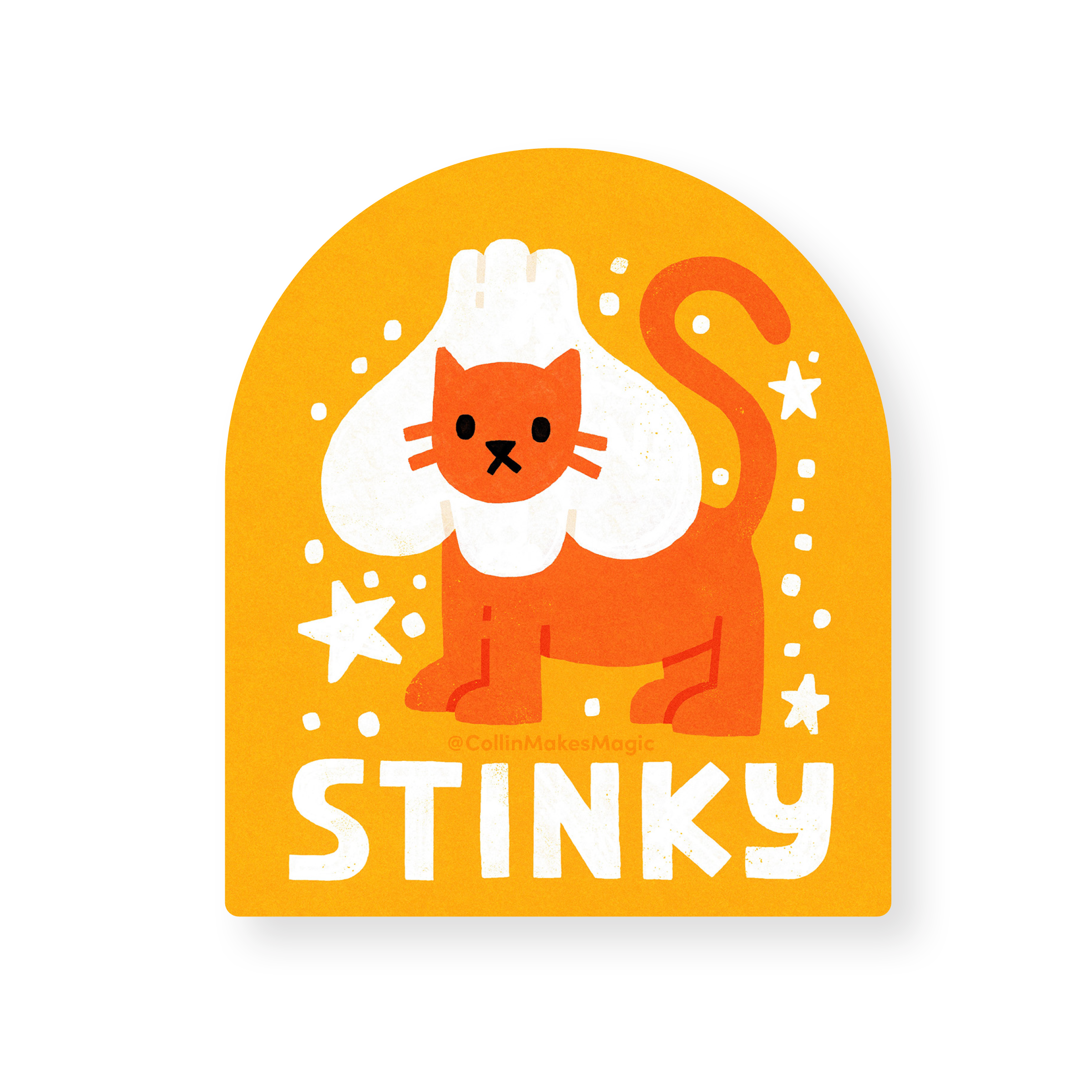 Stinky — Vinyl Sticker