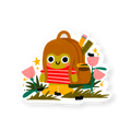 Backpack — Vinyl Sticker