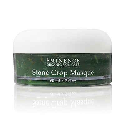 Eminence Stone Crop Masque jar 2 oz bottle green and white packaging