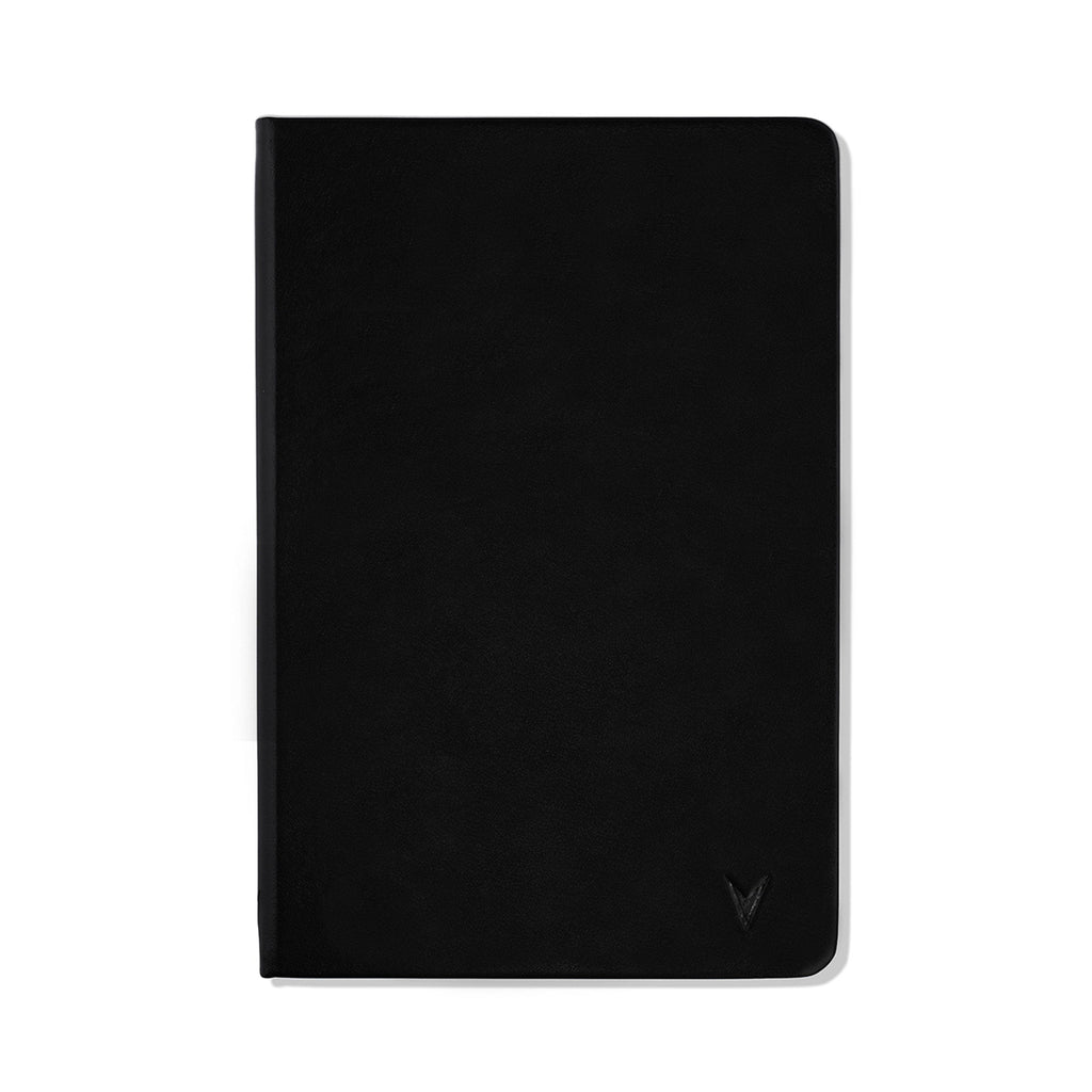 Hardcover Stone Paper Notebook in Black – Eco-Friendly Stationery