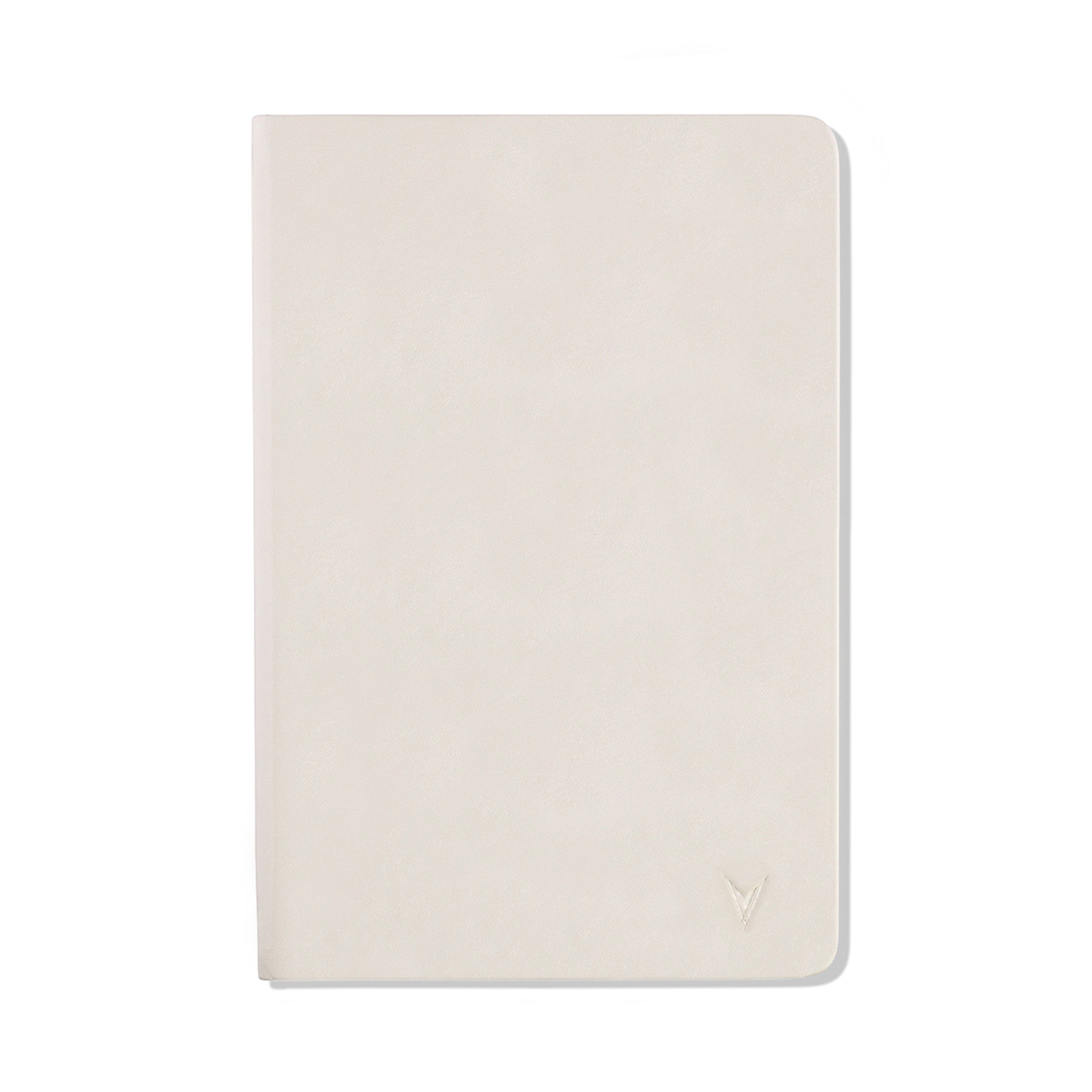 Stone Paper Hardcover Notebook - Bone Ruled Eco-Friendly Journal