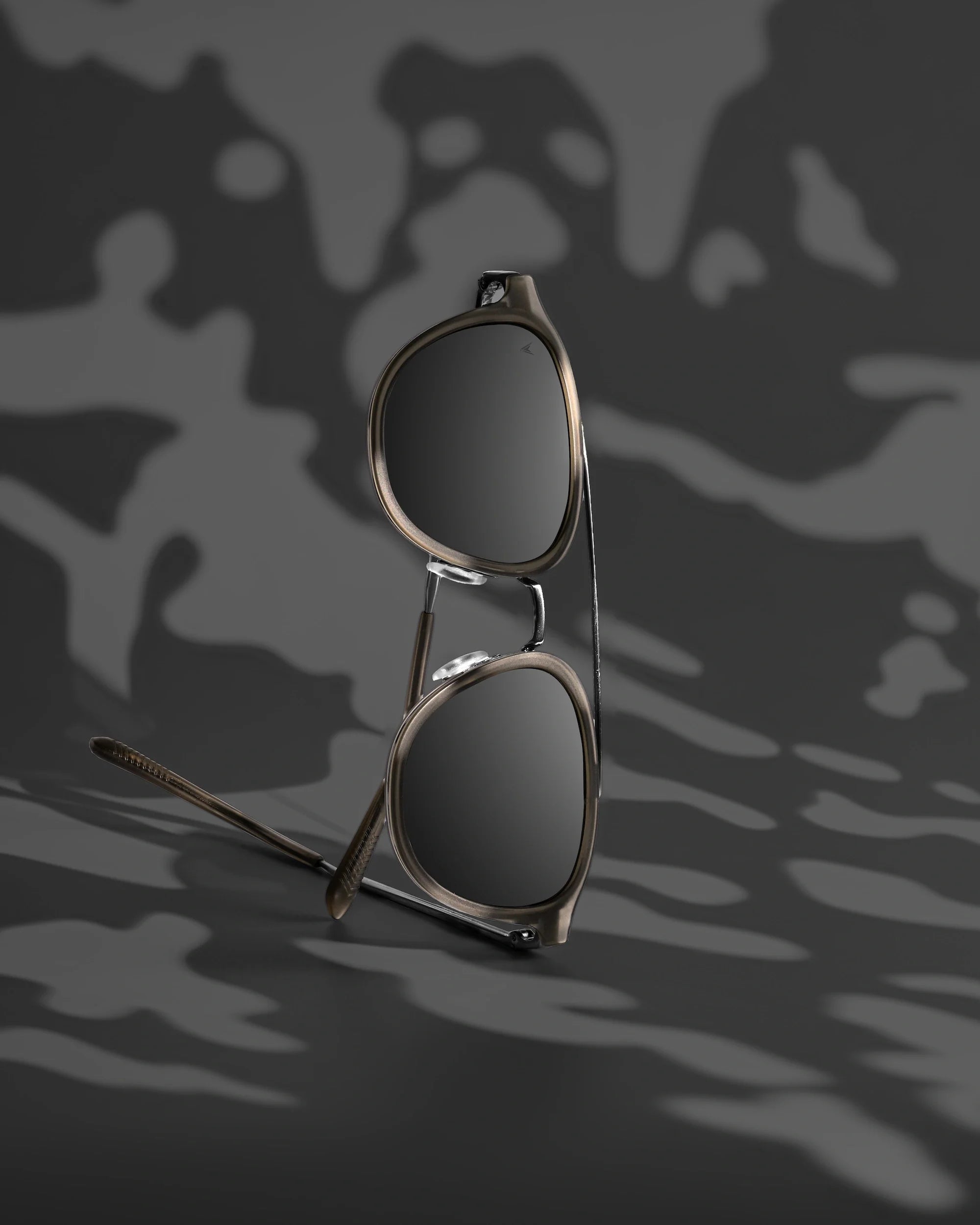 The Booker Sunglasses in Stone - Modern Durable Steel & Acetate Frame
