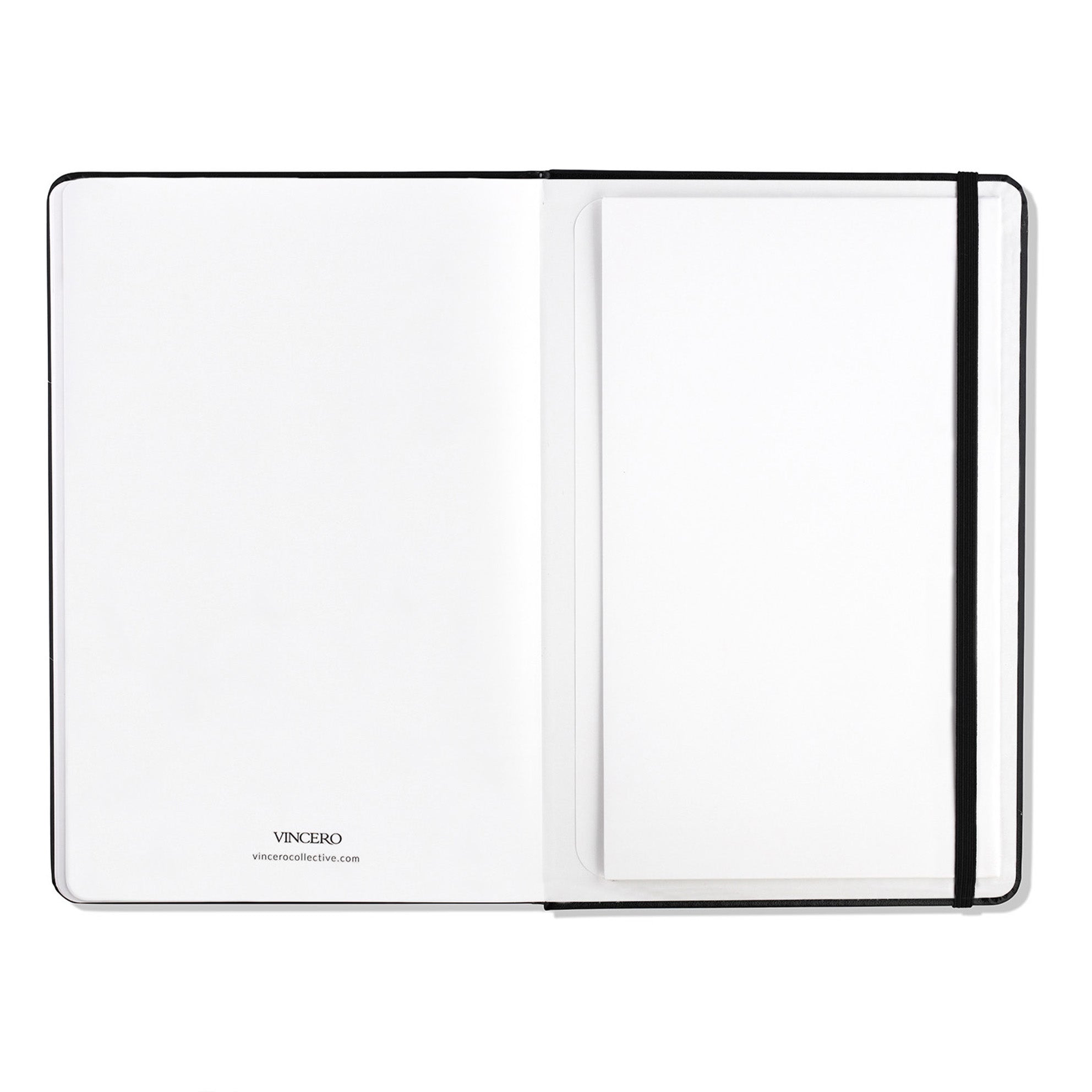 Hardcover Stone Paper Notebook in Black – Eco-Friendly Stationery