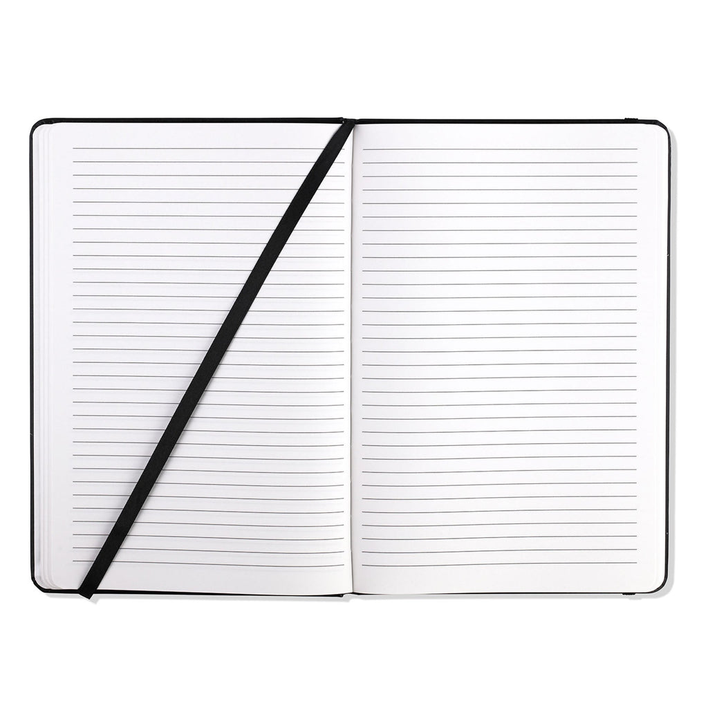 Hardcover Stone Paper Notebook in Black – Eco-Friendly Stationery