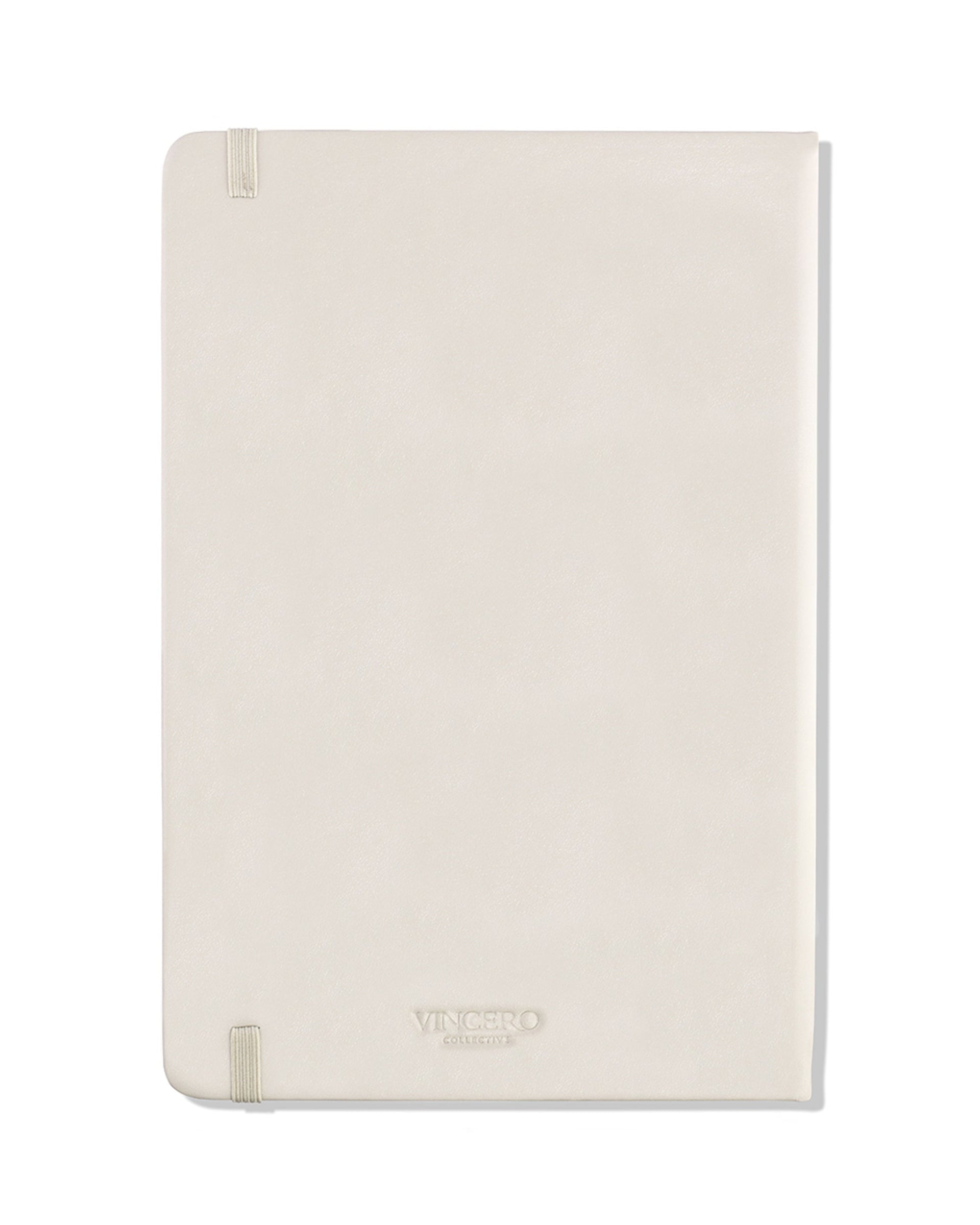 Stone Paper Hardcover Notebook - Bone Ruled Eco-Friendly Journal