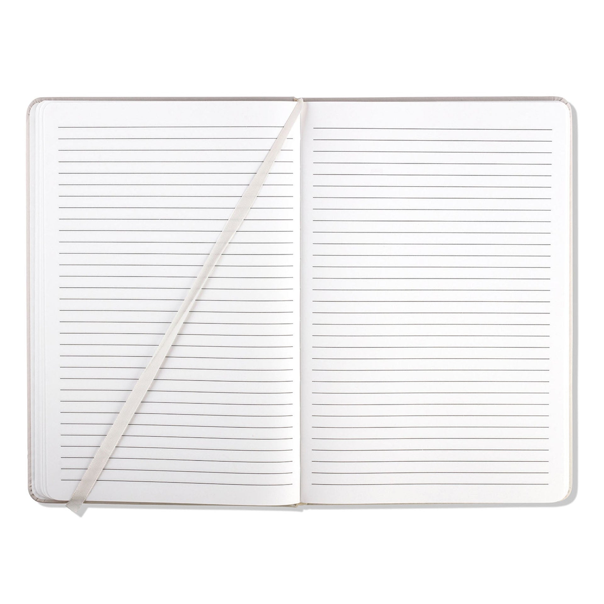 Stone Paper Hardcover Notebook - Bone Ruled Eco-Friendly Journal