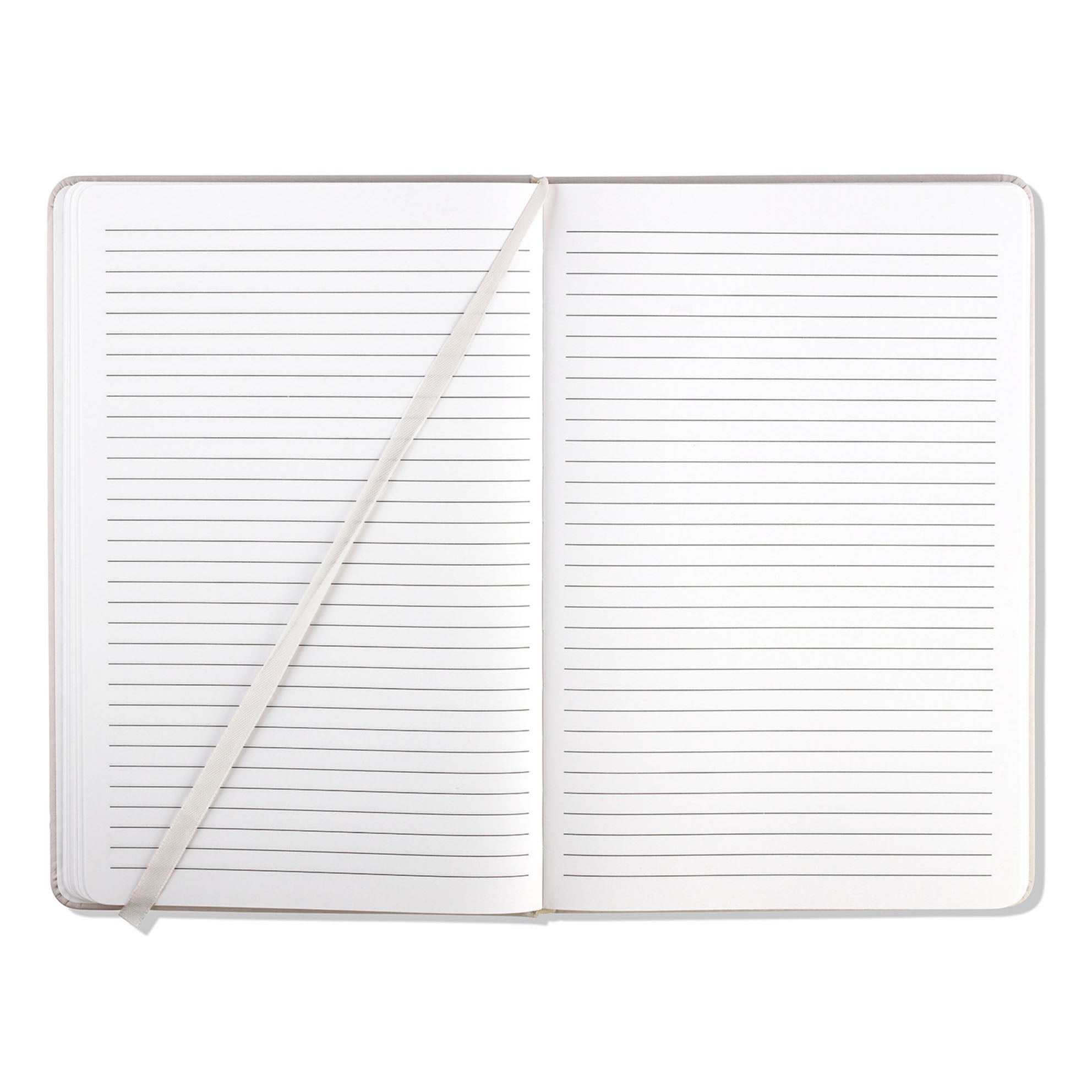 Stone Paper Hardcover Notebook - Bone Ruled Eco-Friendly Journal
