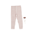 The Printed Legging - Mauve Check