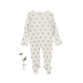 Zara Blue printed baby romper made from soft cotton