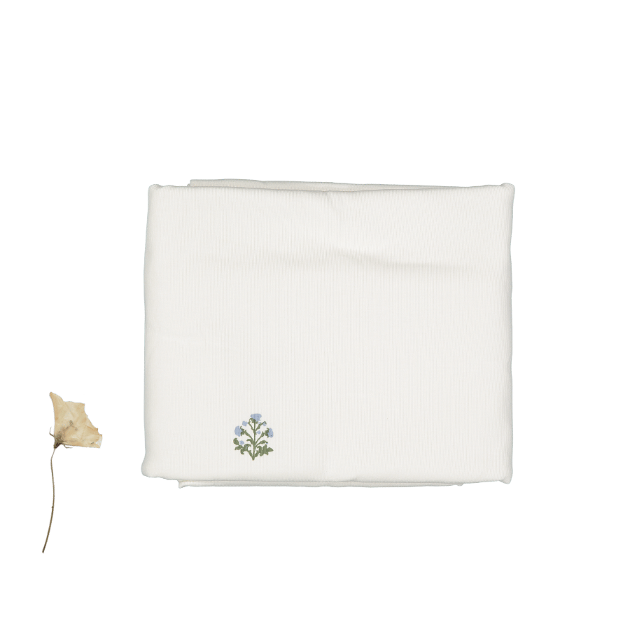 The Printed Blanket - Zara Embroider Blue