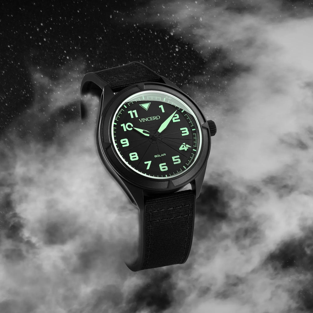 The Stratos Titanium Dark Matter Watch 43mm Japanese Movement