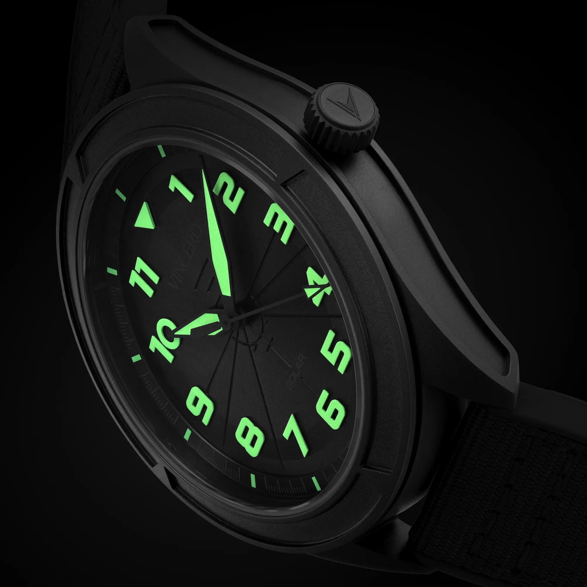 The Stratos Titanium Dark Matter Watch 43mm Japanese Movement