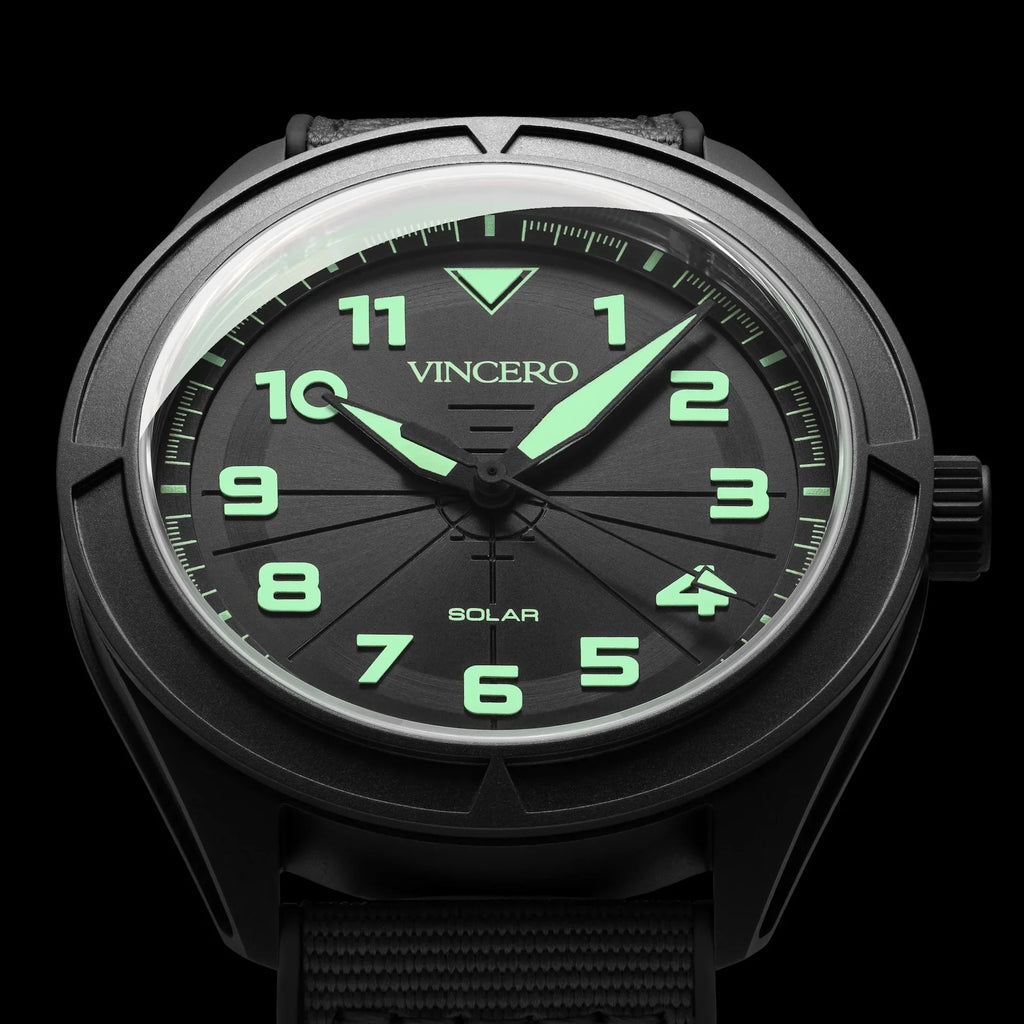 The Stratos Titanium Dark Matter Watch 43mm Japanese Movement