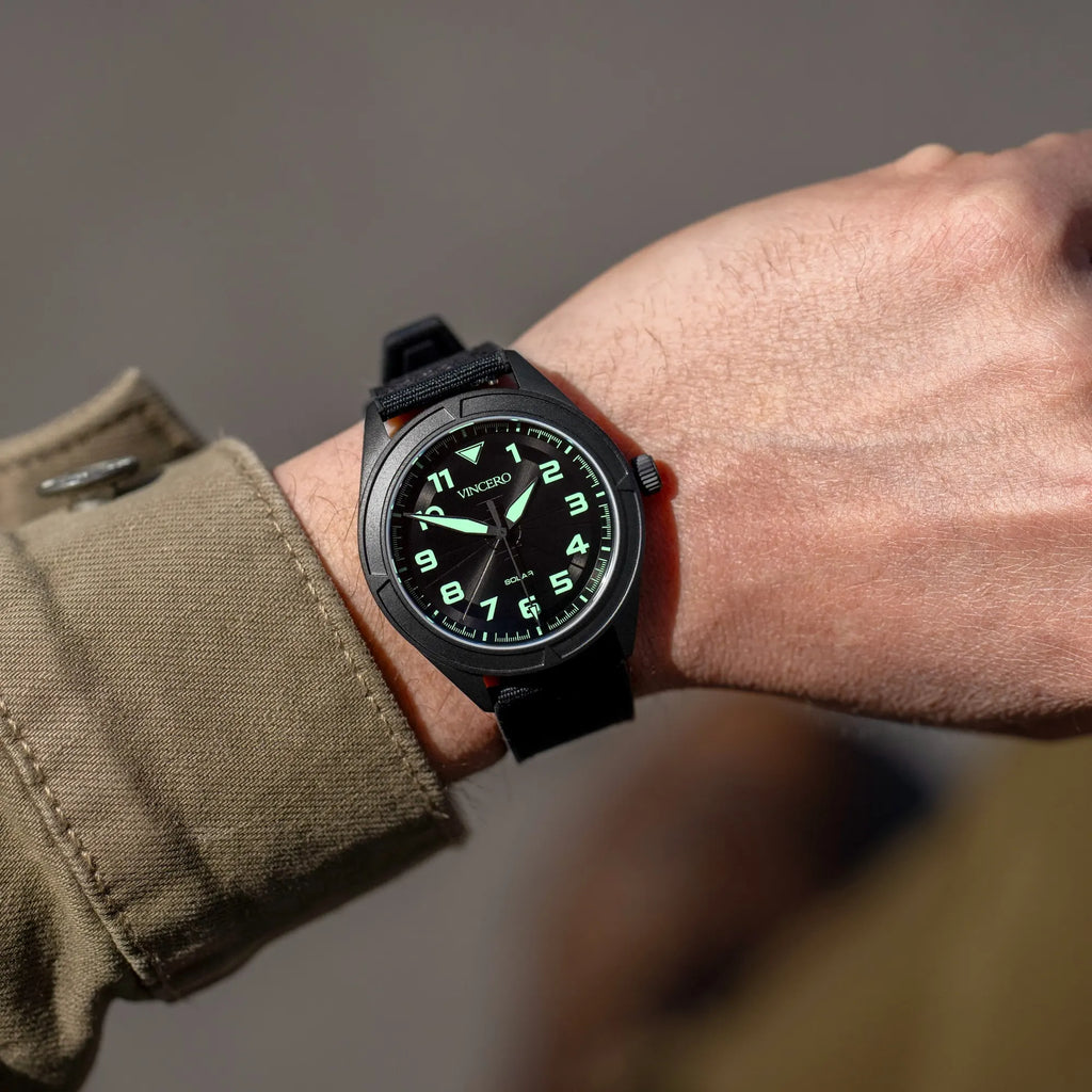 The Stratos Titanium Dark Matter Watch 43mm Japanese Movement