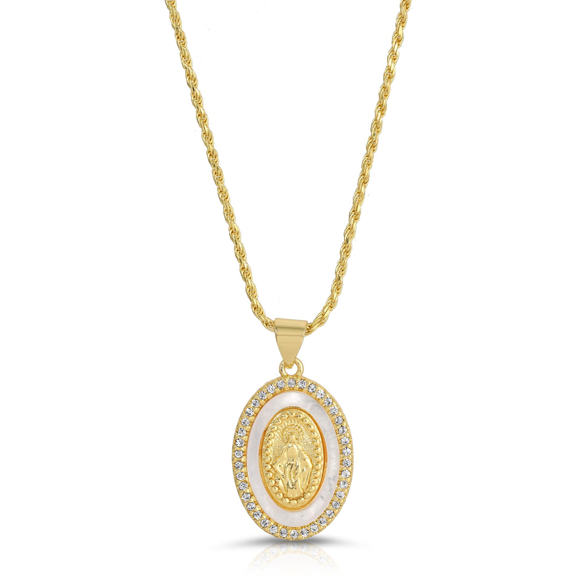 Holy Mother Mary Necklace