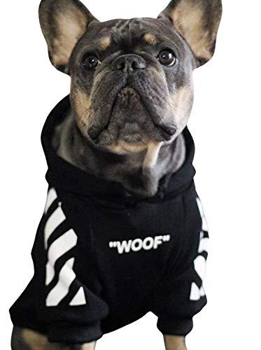 Woof Dog Hoodie Streetwear Soft Cotton Pullover for Pets - Image 11