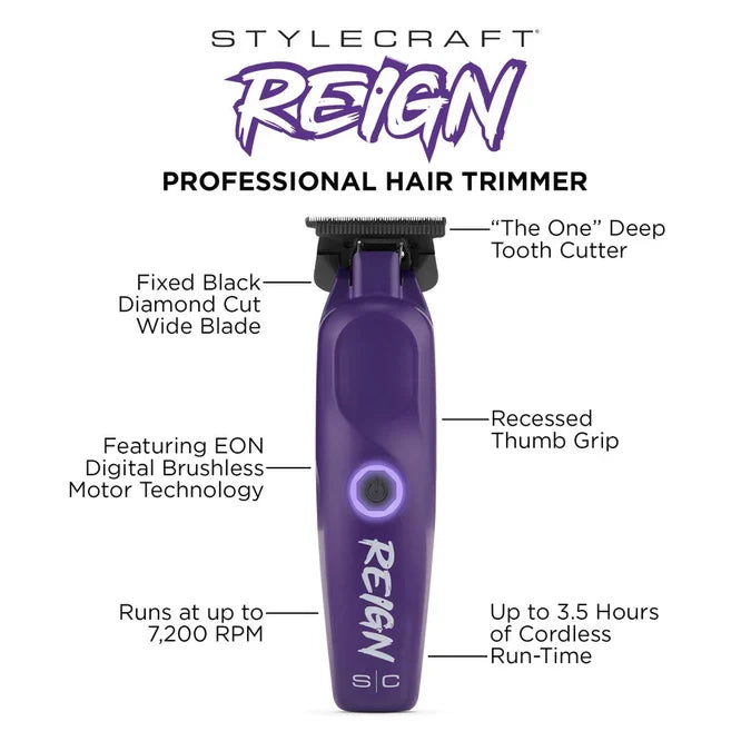 STYLECRAFT REIGN TRIMMER - PURPLE (#SC422P)