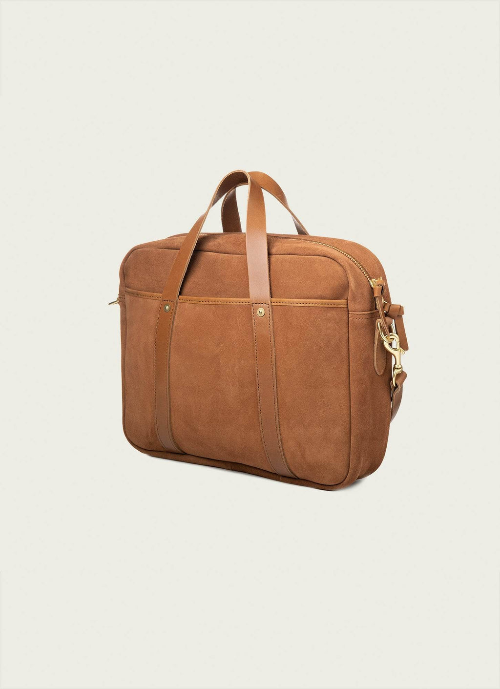 Rough-out Suede Woodward Briefcase