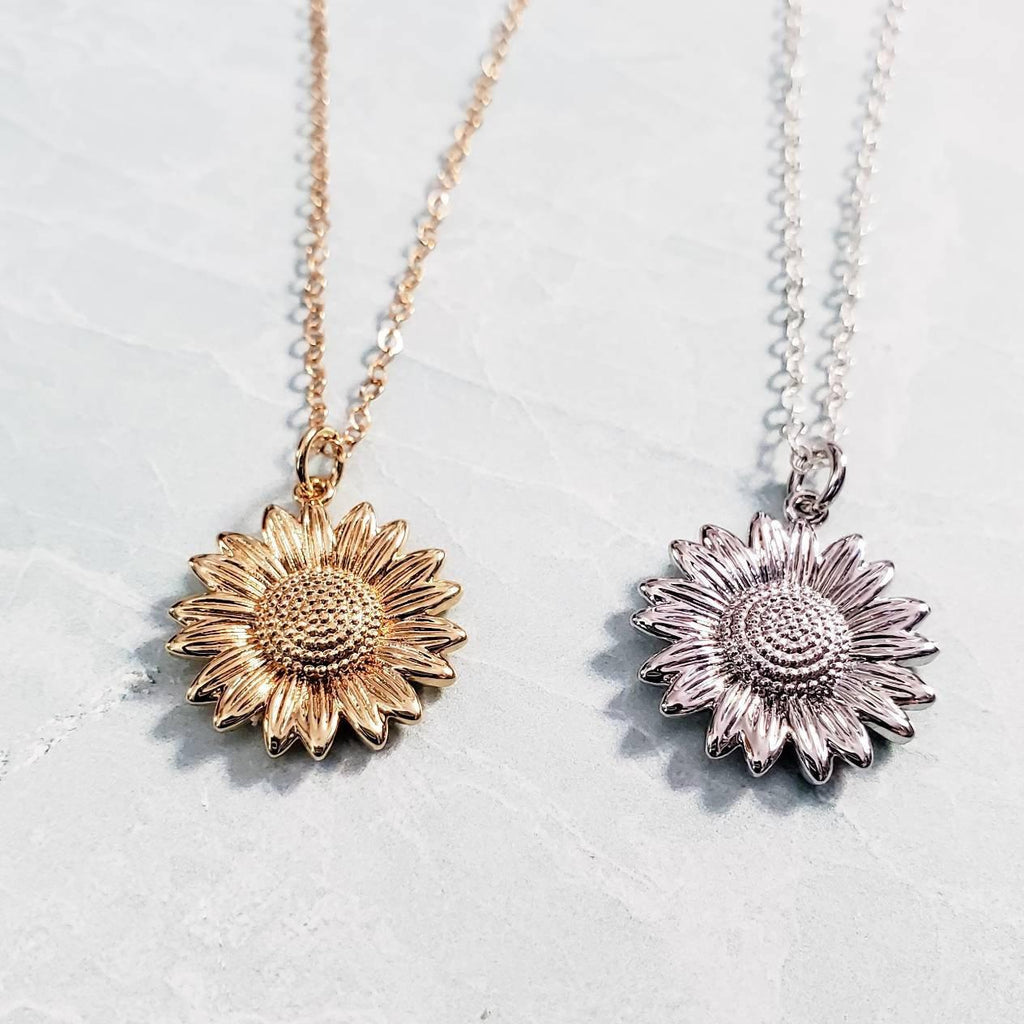 Sunflower Necklace