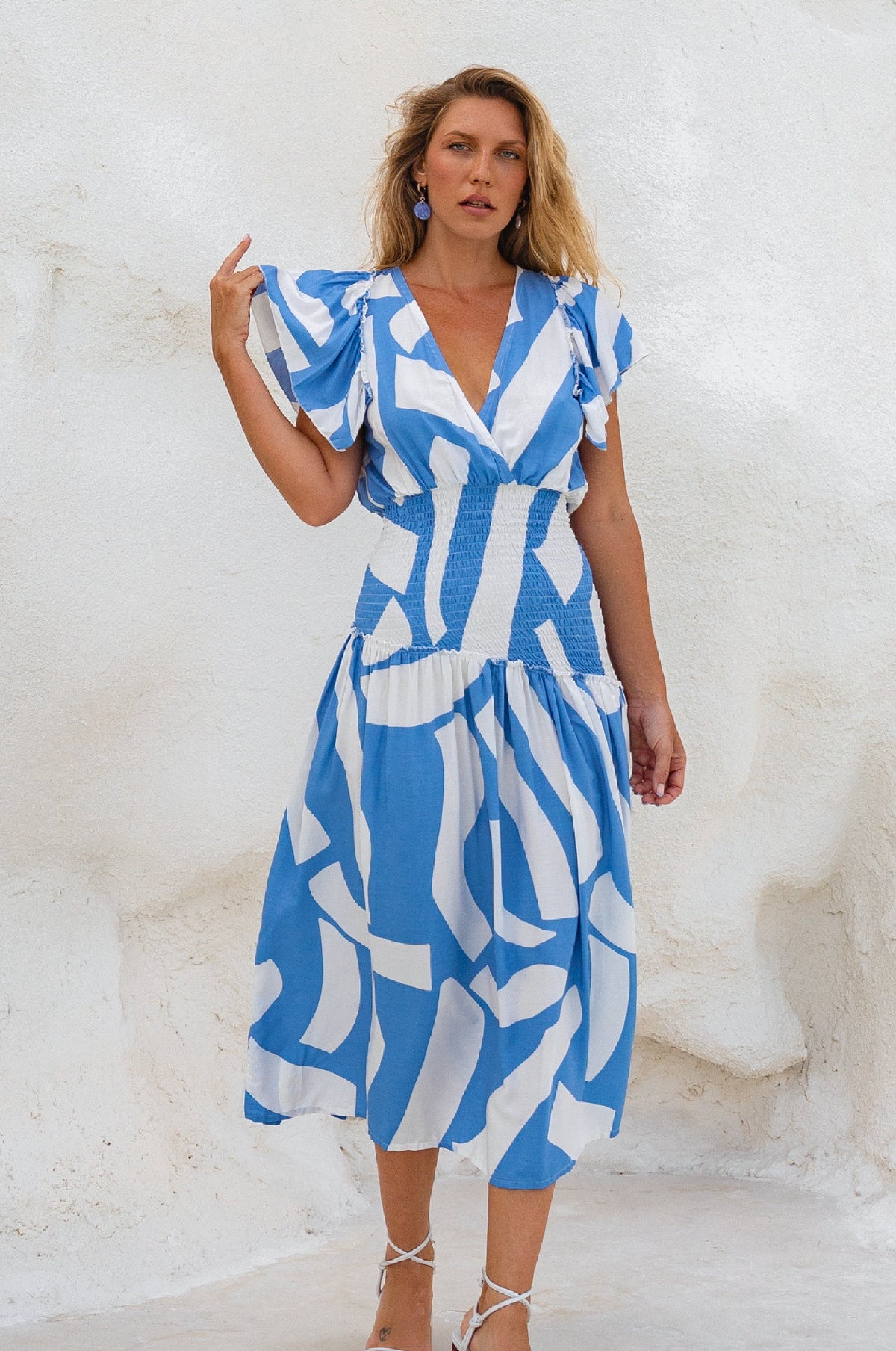 Sunshine Bohemian Midi Dress (Sale)