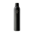 Oribe Superfine Strong Hair Spray in a sleek black bottle, professional hair styling mist.