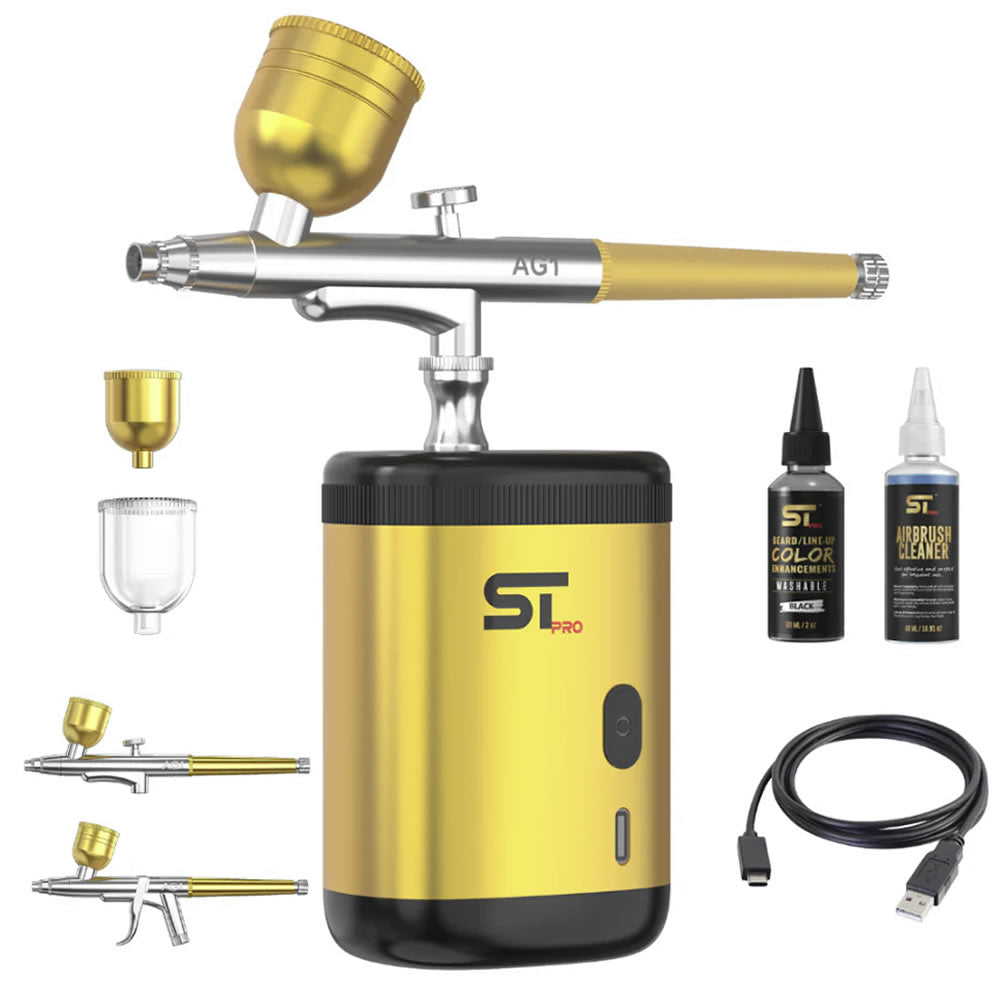 Supreme Trimmer Pro Airbrush Kit - Gold Precision Detailing Tool