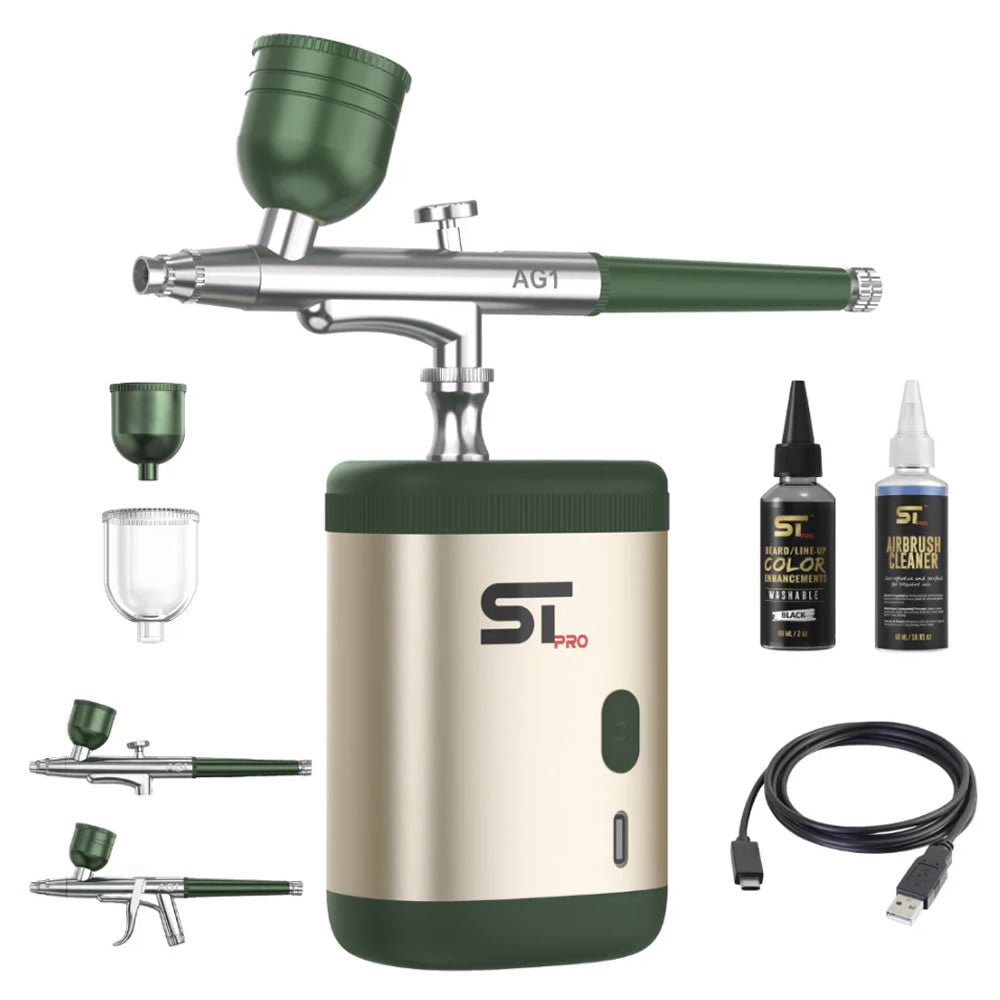 Supreme Trimmer Pro Airbrush Kit in Sand - Modern Metal Tool