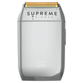 Supreme Crunch Foil Shaver in Gray colorway for professional barber use