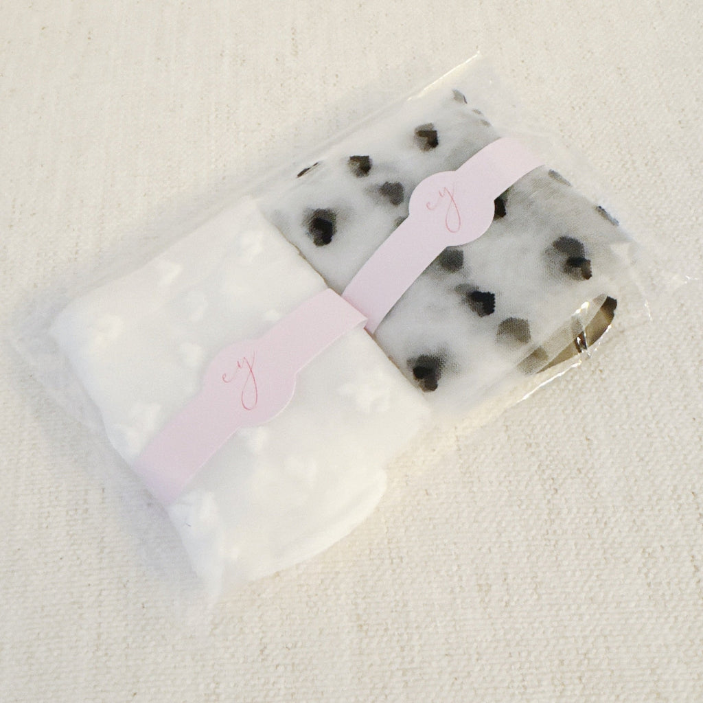 Sweet Hearts Sheer Socks Set Of 2