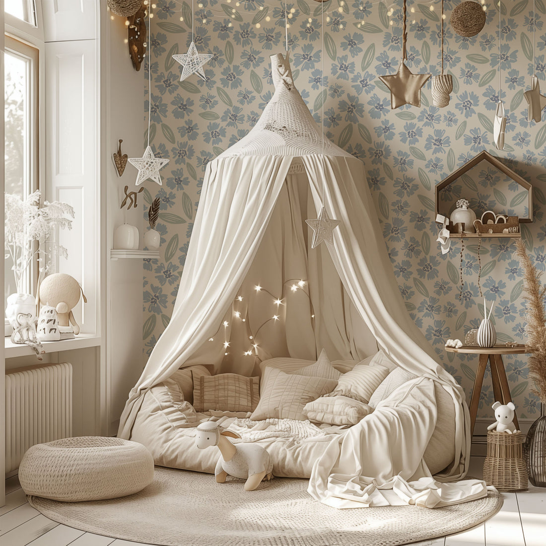 Lane Wallpaper by Hufton Studio - Peel and Stick Wall Decor