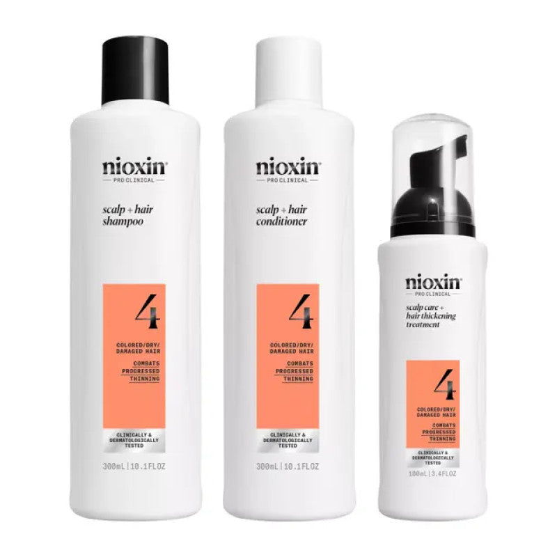 System 4 Hair Thickening Kit for Progressed Thinning & Color-Treated