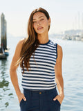 Emilia Stripe Eco Jersey Tank