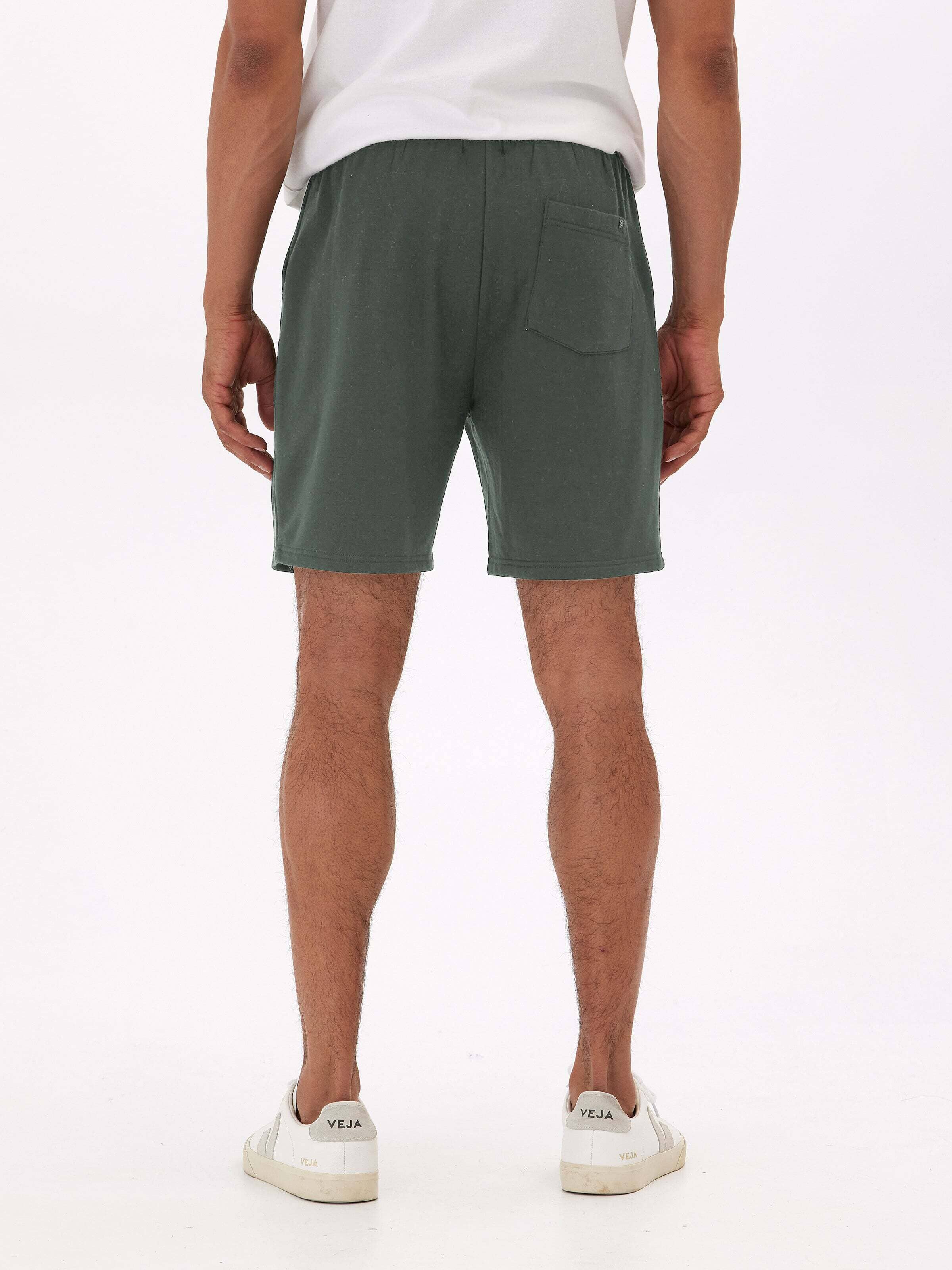 Men's Core Feather Fleece Short Lightweight Comfortable Casual