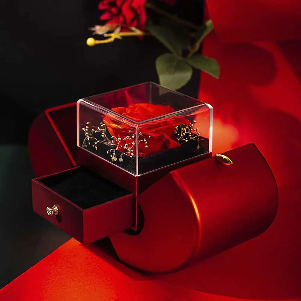 Luxury Four-Leaf Clover Necklace Gift Box Set