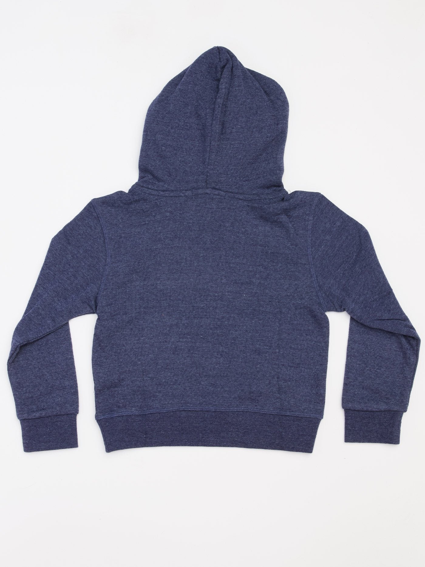 Kid's Triblend Pullover Hoodie in Navy Blue – Casual Sporty Fleece