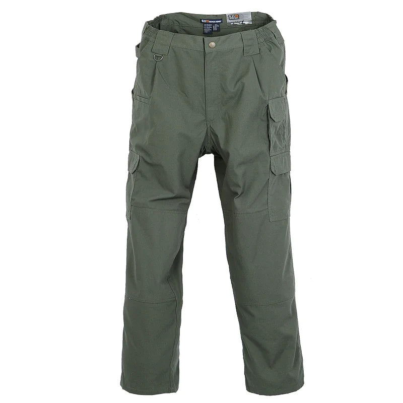 Men Tactical Cargo Pants Outdoor Hiking Multi Pocket Work Trousers - Image 11