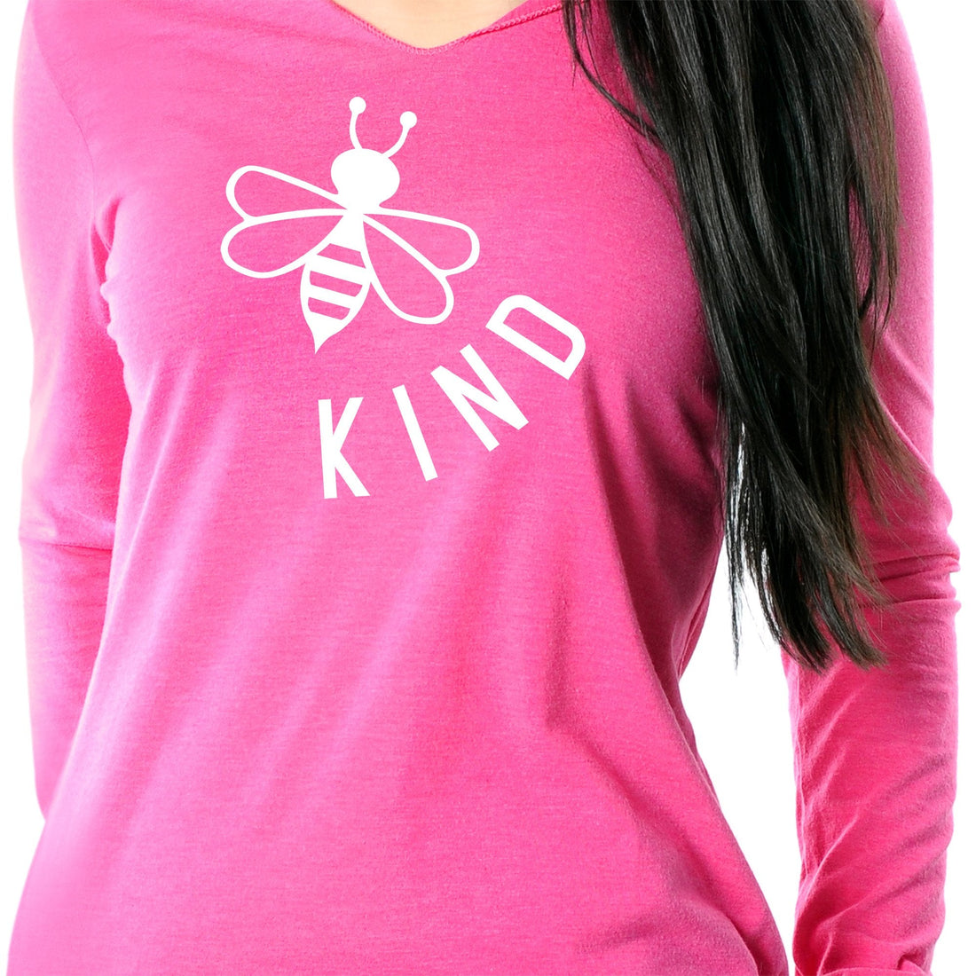 Bee Kind Tapered Long Sleeve Hoodie