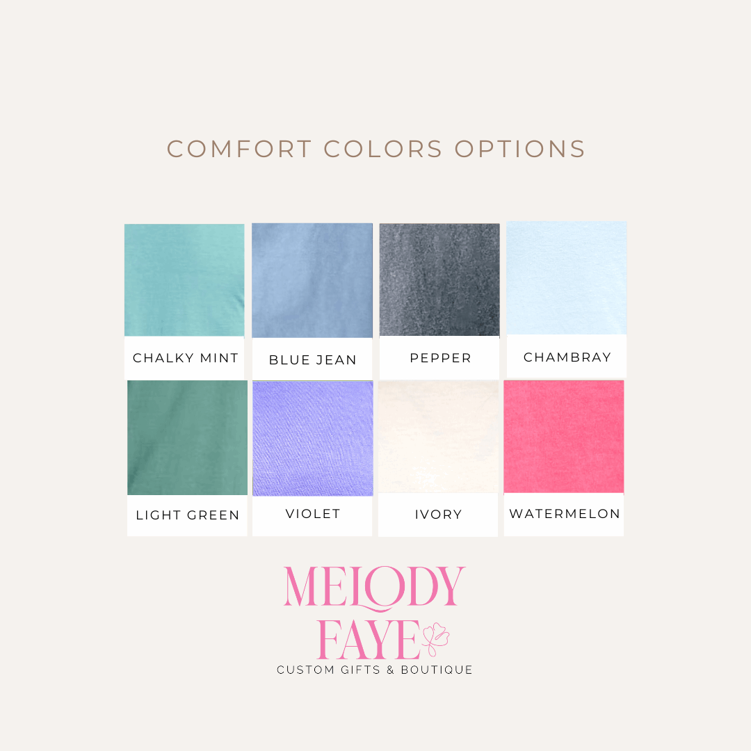 Seashells Comfort Colors Graphic Tee