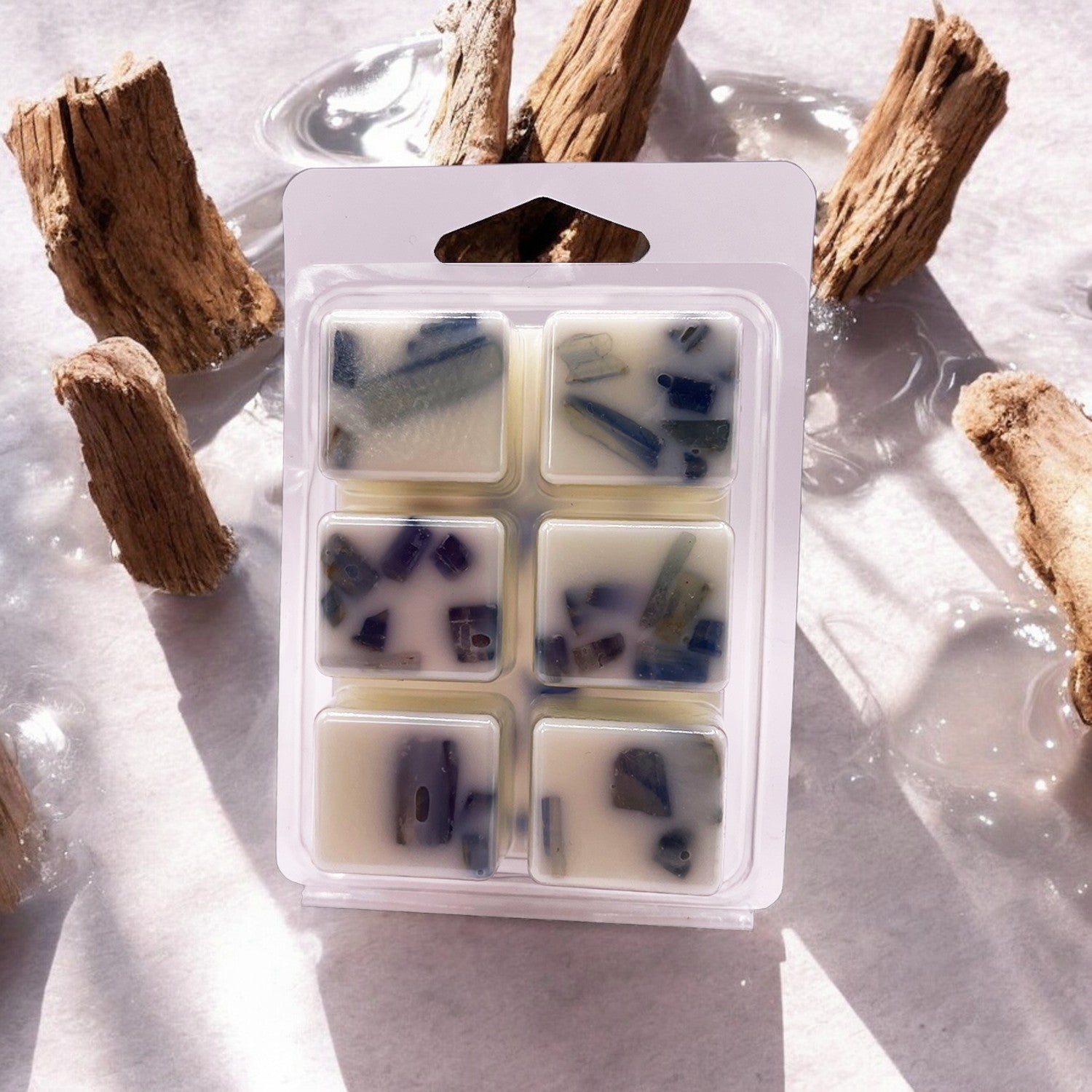 Amber Tides Crystal-Enhanced Premium Coconut-Soy Wax Melts