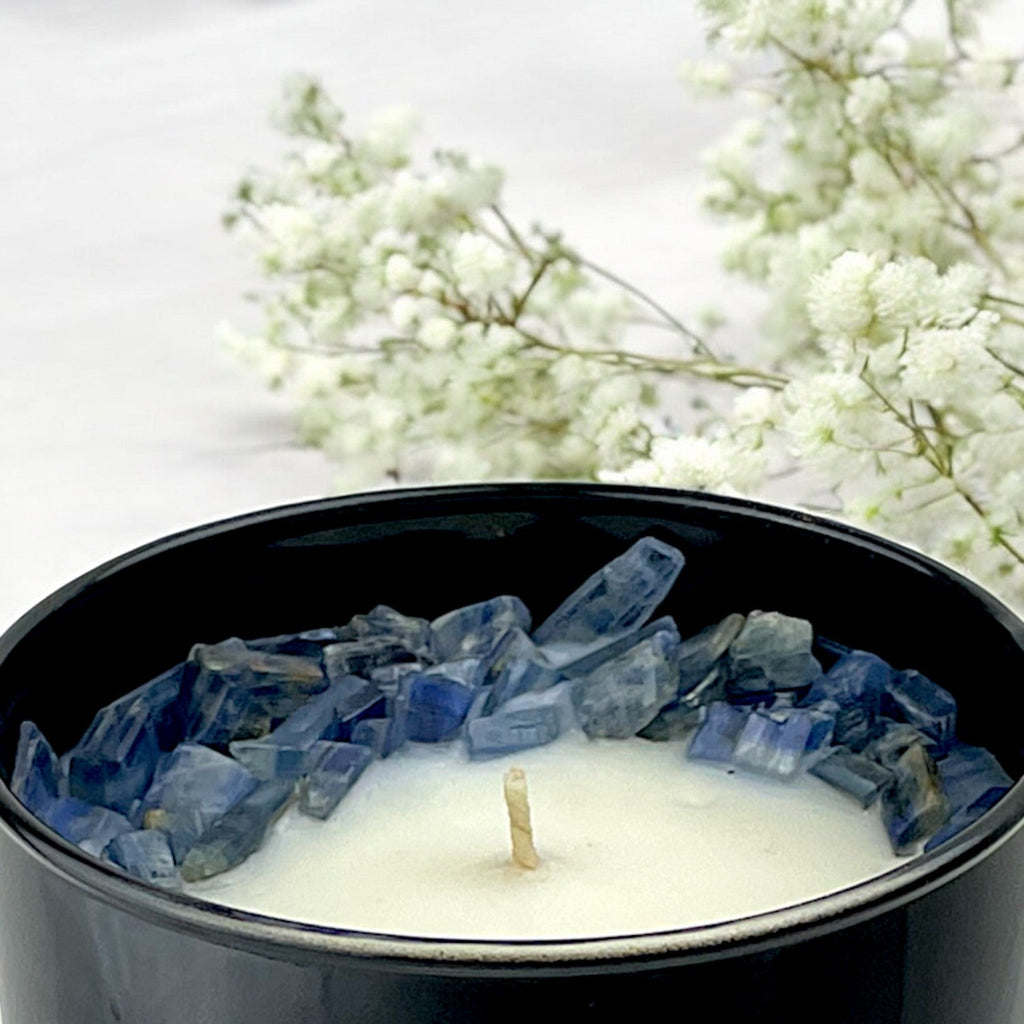 Amber Tides Crystal Candle, 10oz