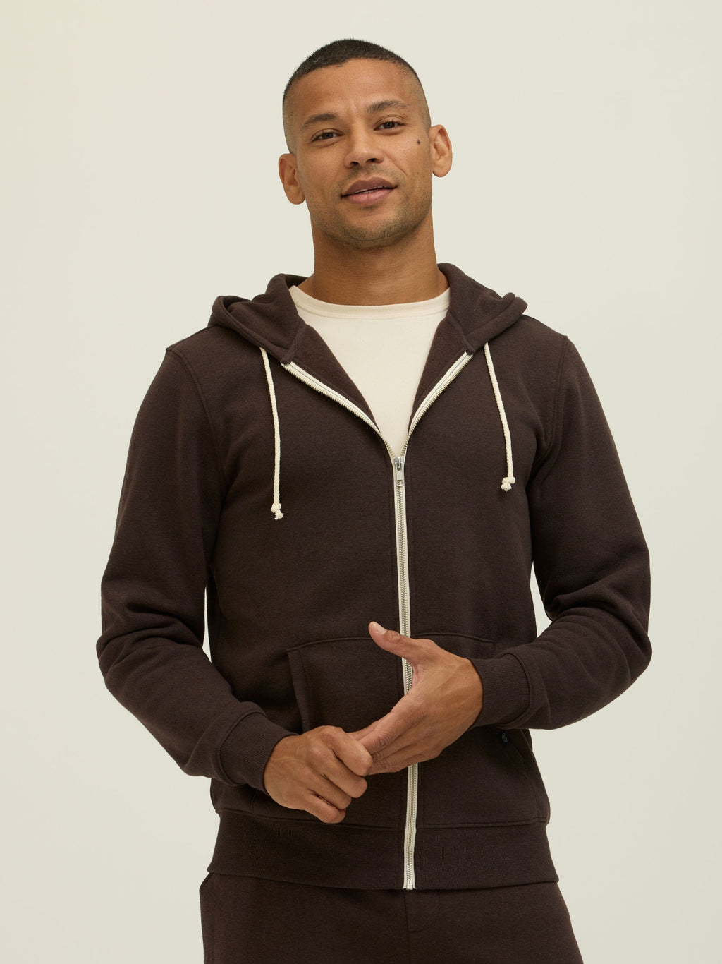 Everyday Triblend Fleece Zip Sweatshirt