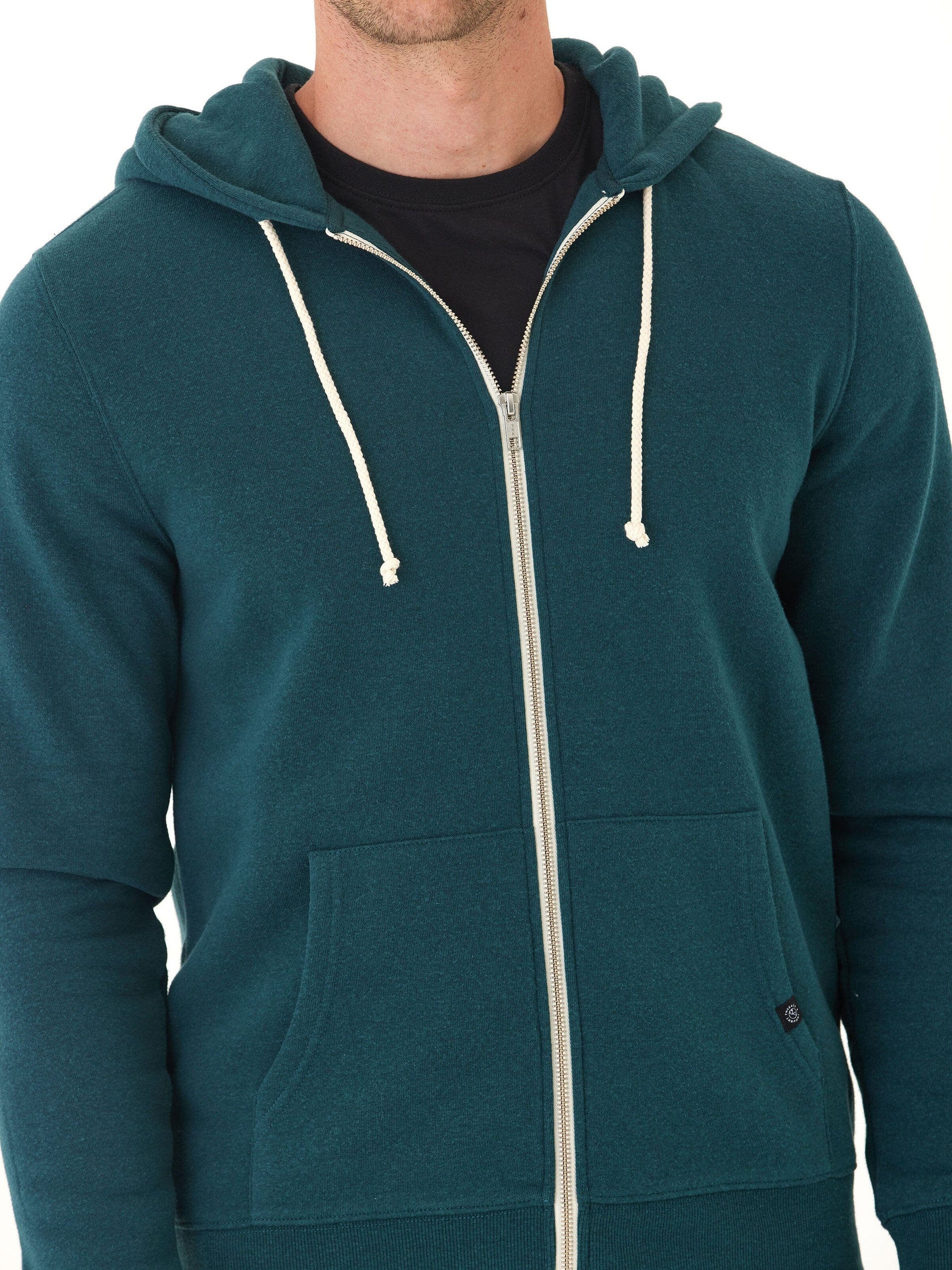 Men's Core Triblend Fleece Zip Hoodie – Athletic Knit Layer