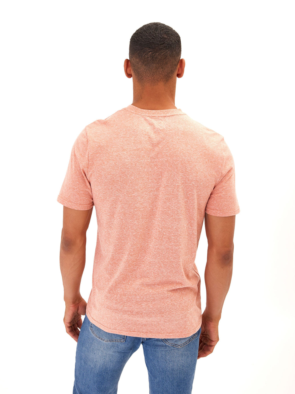 Men's Core Triblend V-Neck T-Shirt Lightweight Breathable Tee