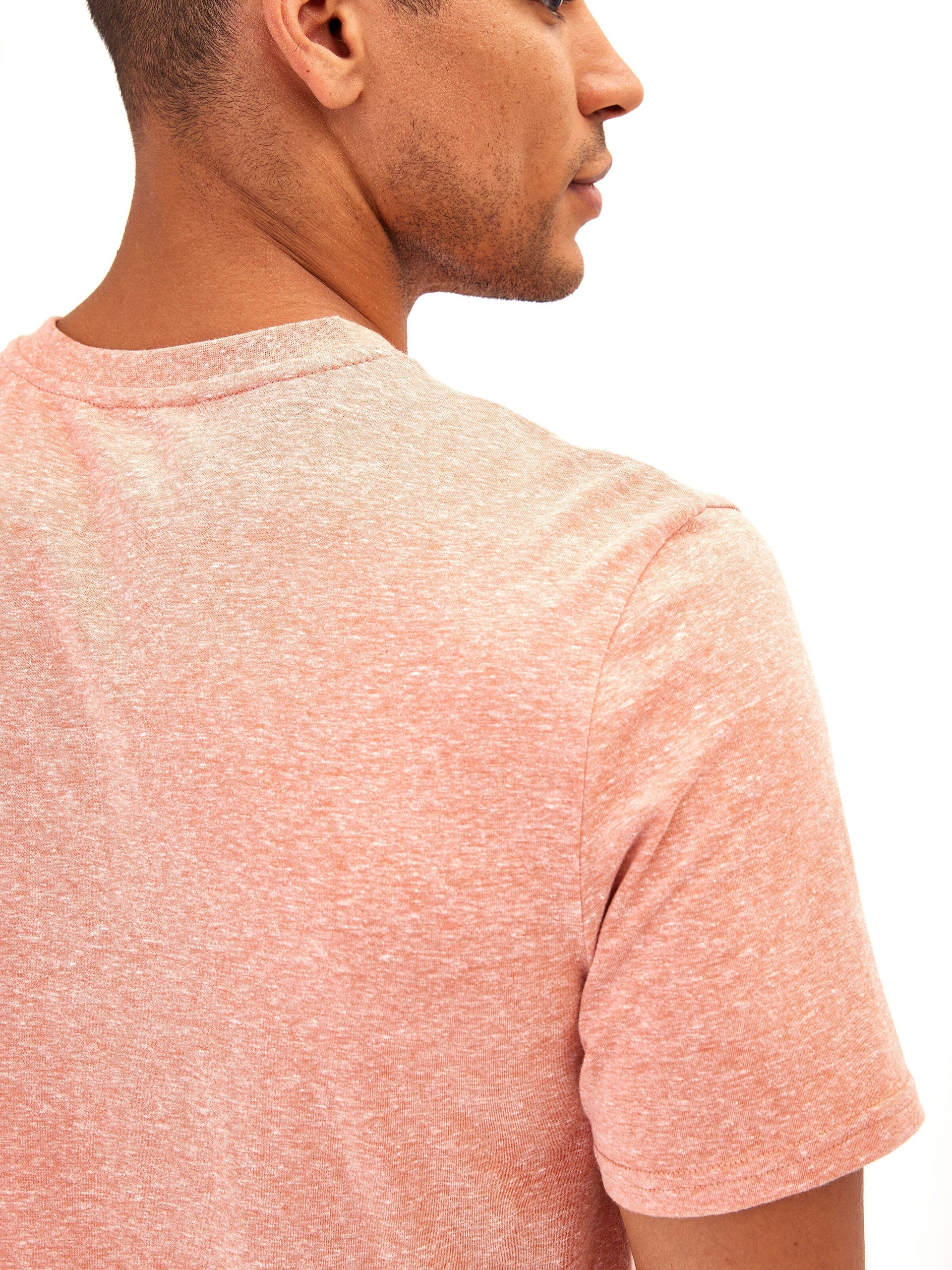 Men's Core Triblend V-Neck T-Shirt Lightweight Breathable Tee