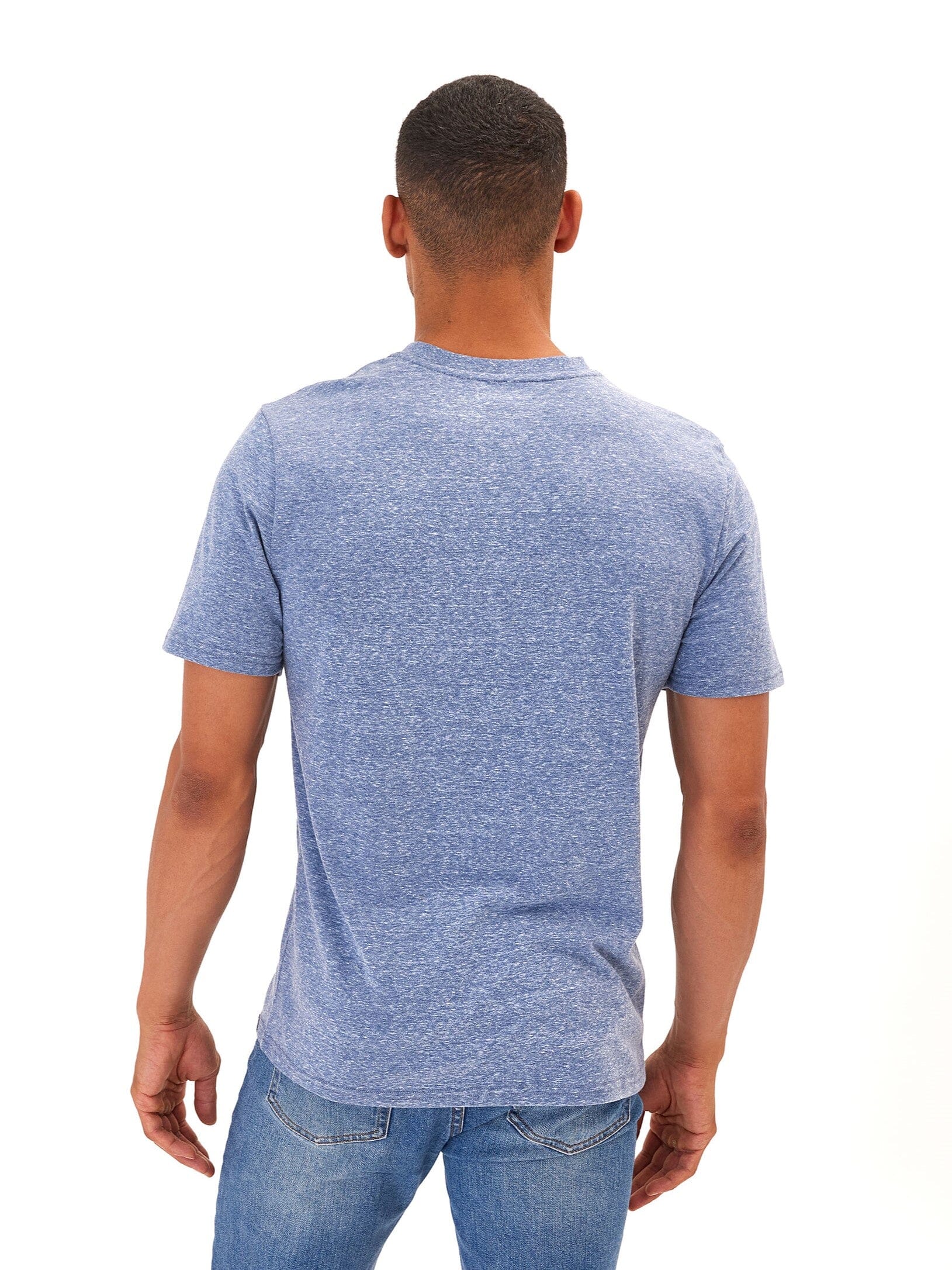 Men's Ultra-Soft Triblend V-Neck Jersey T-Shirt