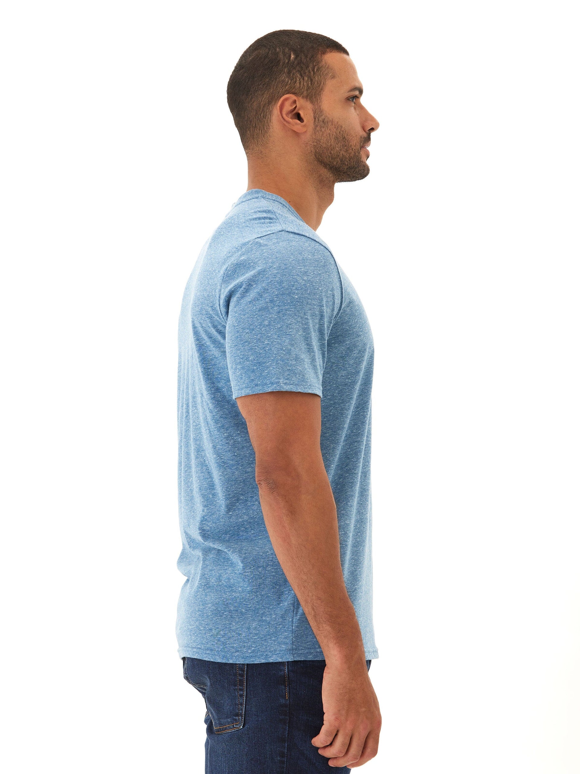 Men's Core Triblend Jersey V-Neck Tee