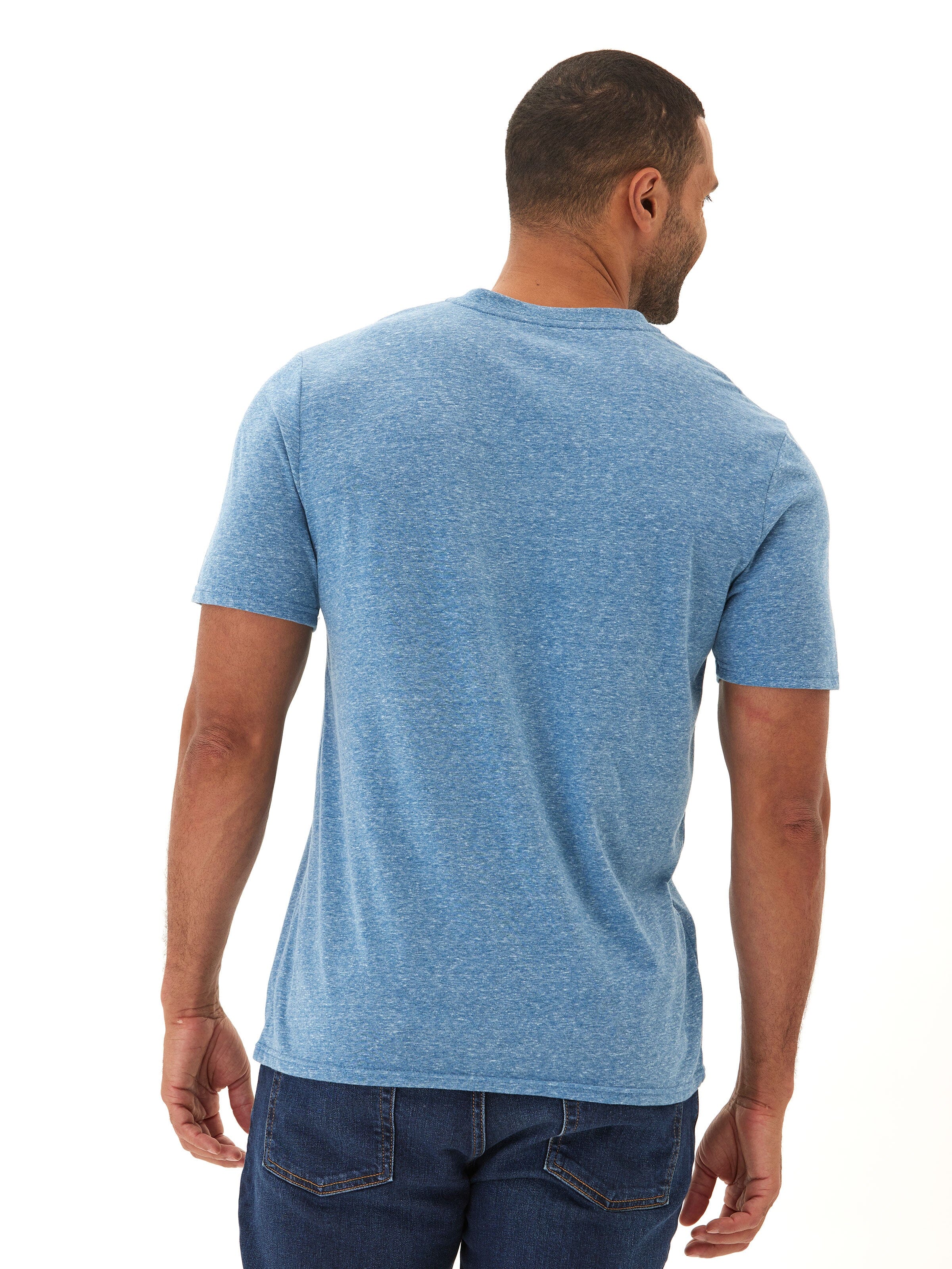 Men's Core Triblend Jersey V-Neck Tee