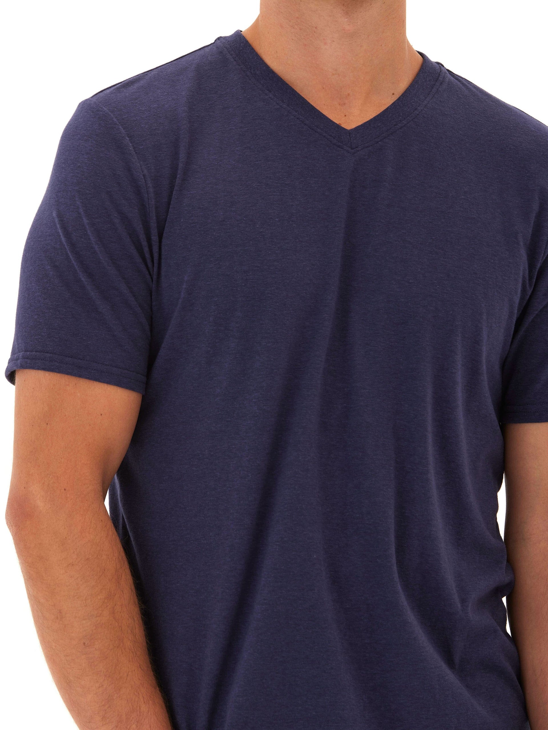 Men's Core Triblend Jersey V-Neck Tee