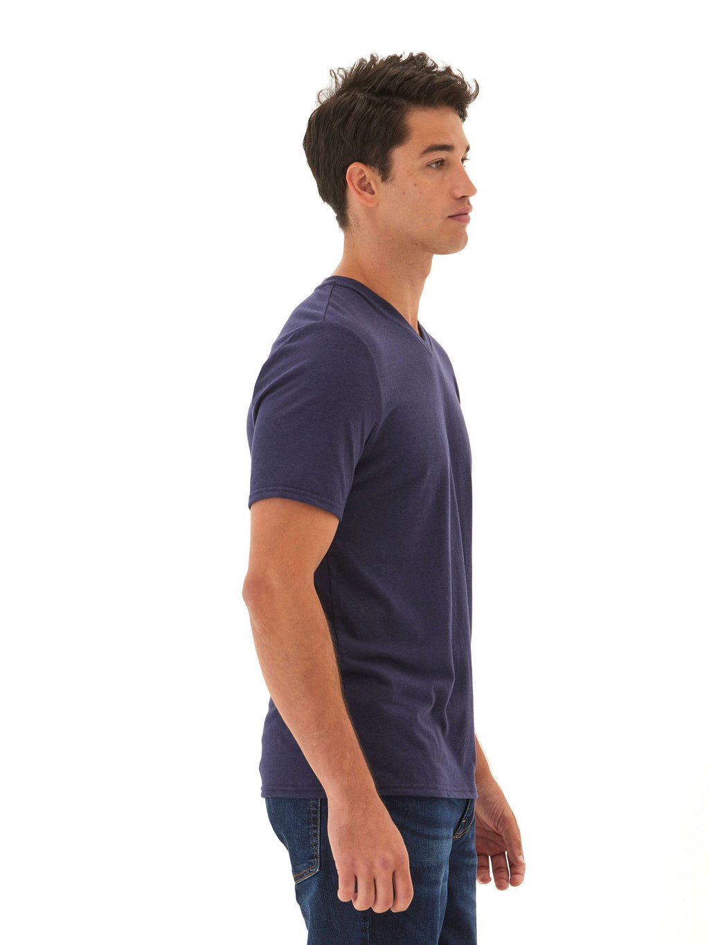 Men's Core Triblend Jersey V-Neck Tee