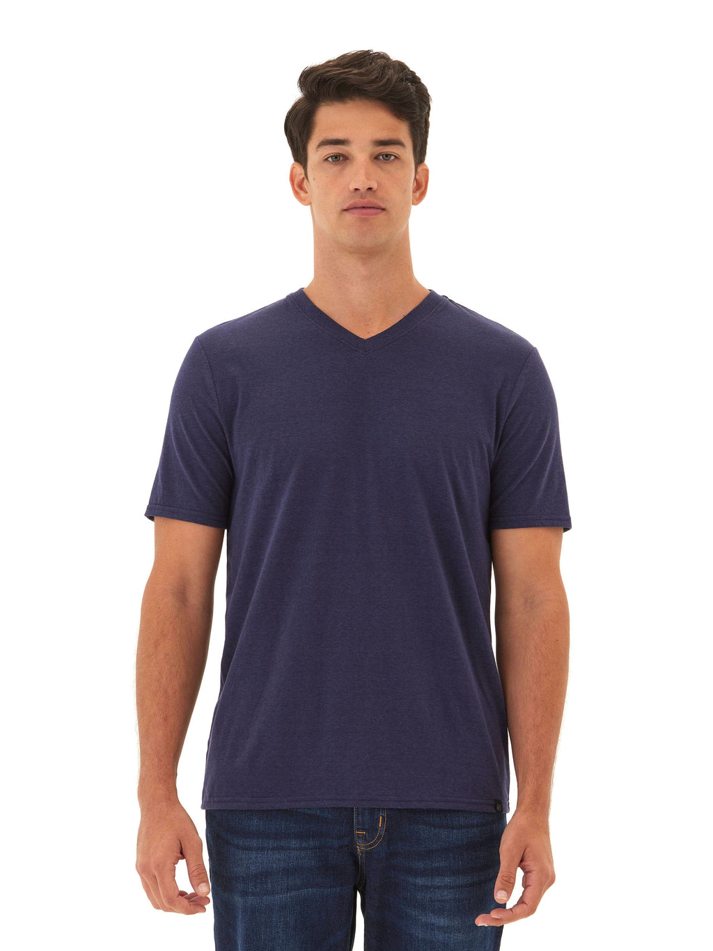 Men's Core Triblend Jersey V-Neck Tee